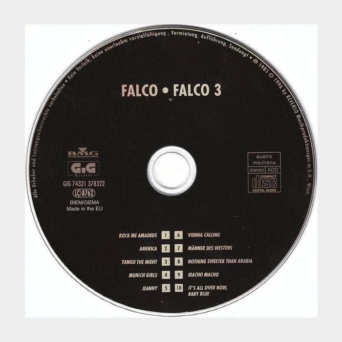 CD Falco - Falco 3 (ex+/ex-)