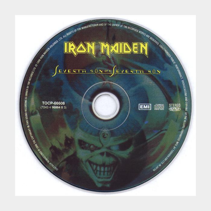 CD Iron Maiden - Seventh Son Of A Seventh Son