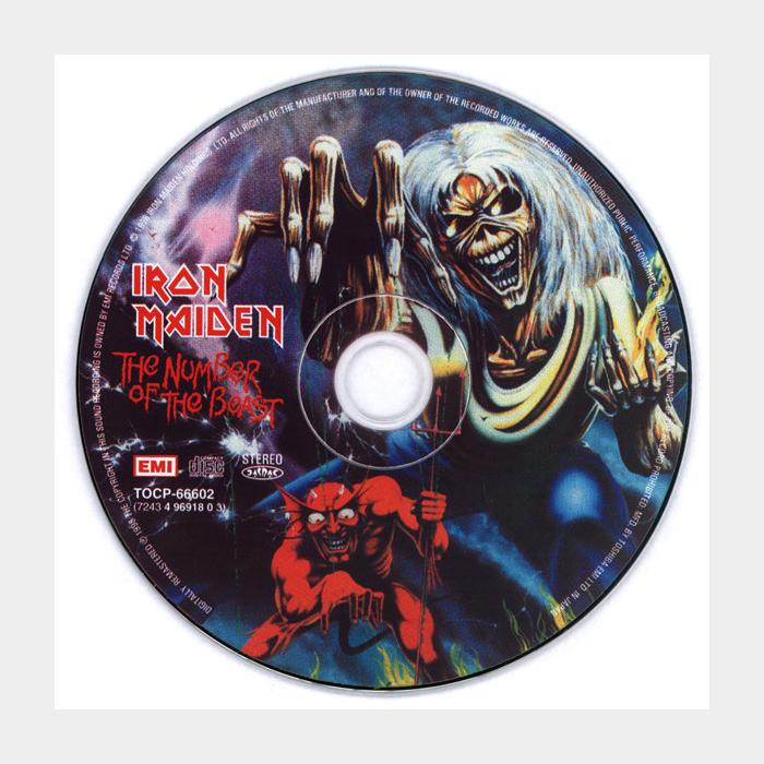 CD Iron Maiden - The Number Of The Beast