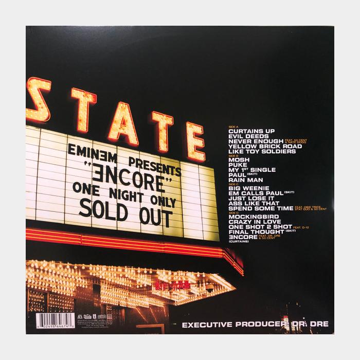 Eminem - Encore 2LP (sealed, 180g)