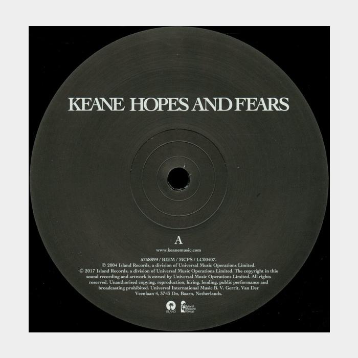 Keane - Hopes And Fears (sealed, 180g)