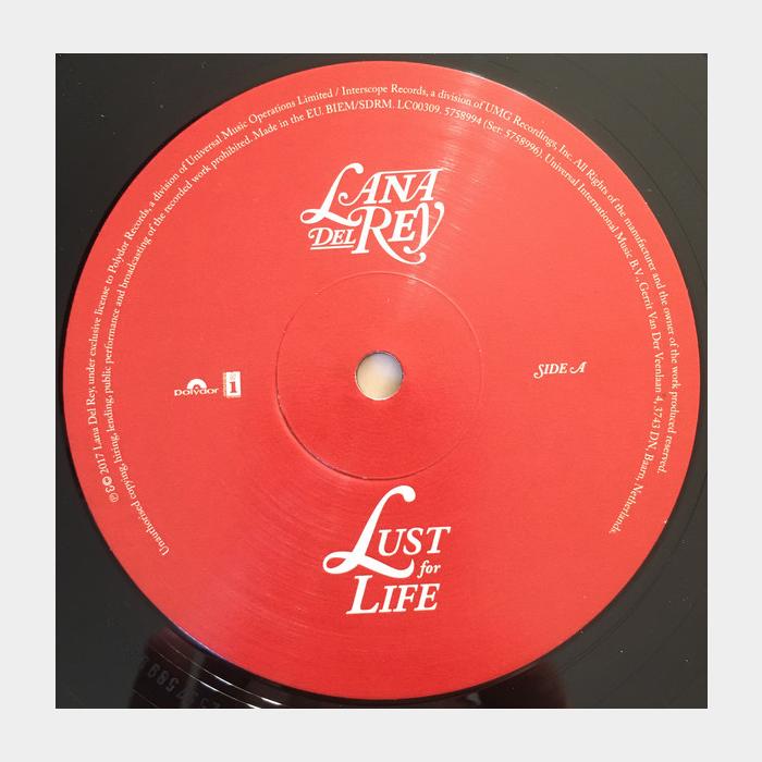 Lana Del Rey - Lust For Life 2LP (sealed, 180g)