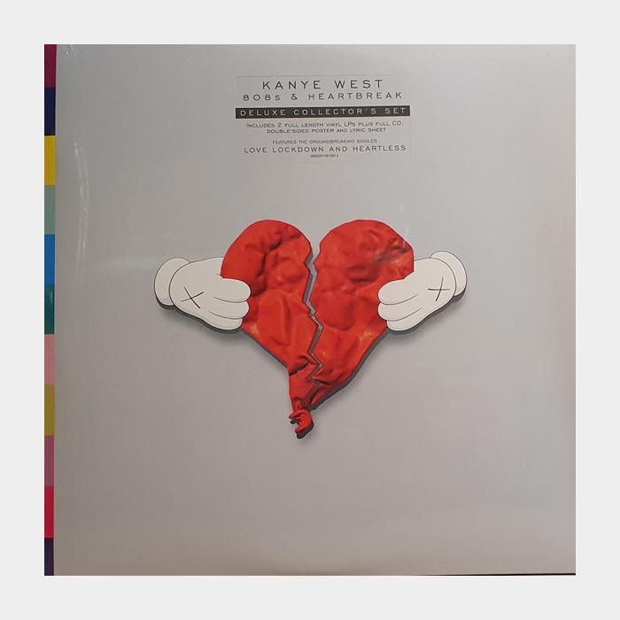 Kanye West – 808s & Heartbreak 2LP+CD (sealed, 180g, Poster)