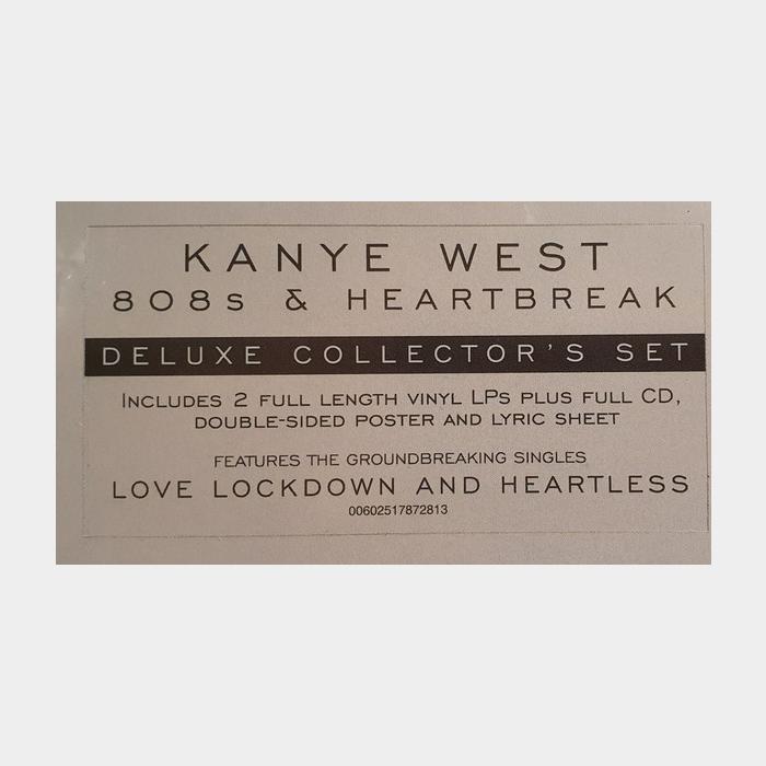 Kanye West – 808s & Heartbreak 2LP+CD (sealed, 180g, Poster)