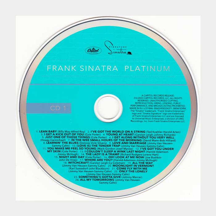 CD Frank Sinatra - Platinum 2CD