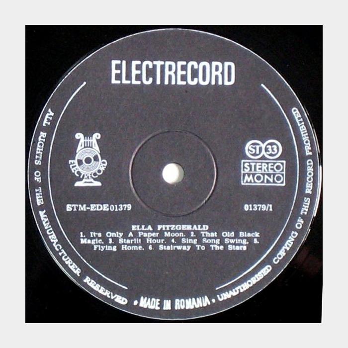 Ella Fitzgerald - Basin Street Blues (ex/ex)