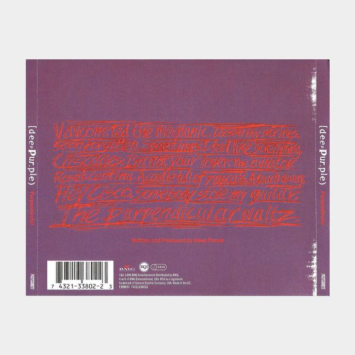 CD Deep Purple - Purpendicular