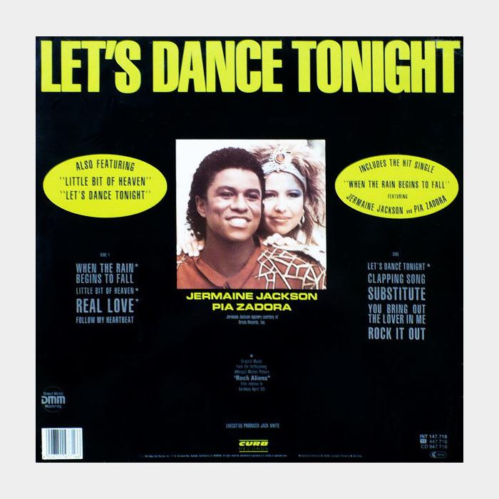 Pia Zadora - Let's Dance Tonight (ex+/ex+)