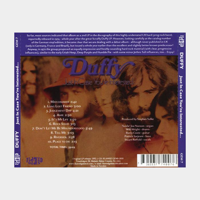 CD Duffy - Just In Case You're Interested (ex+/ex+)