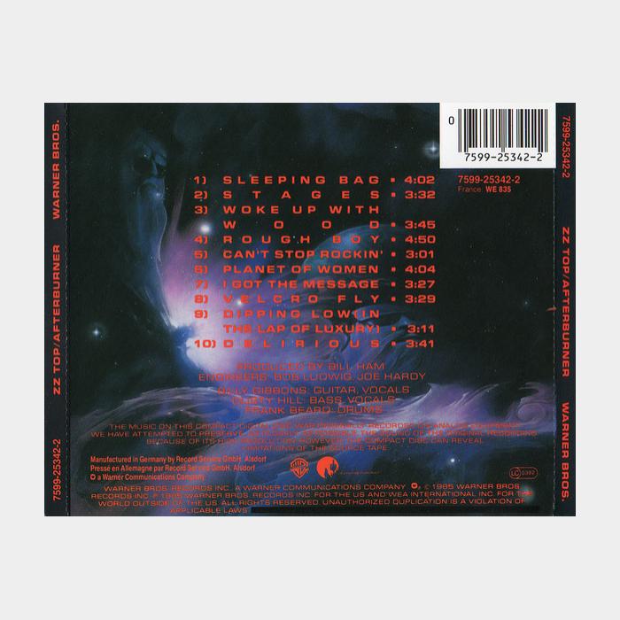 CD ZZ Top - Afterburner