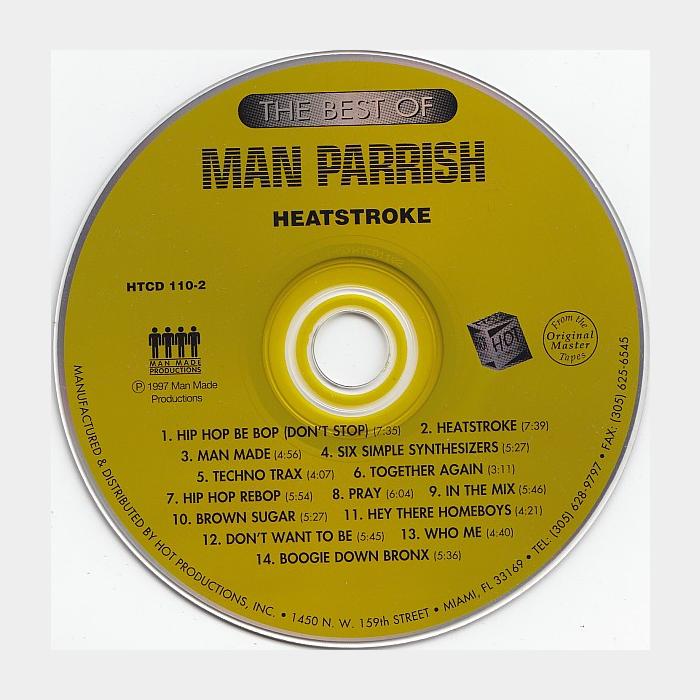 CD Man Parrish - Heat Stroke (The Best Of) (ex+/ex)