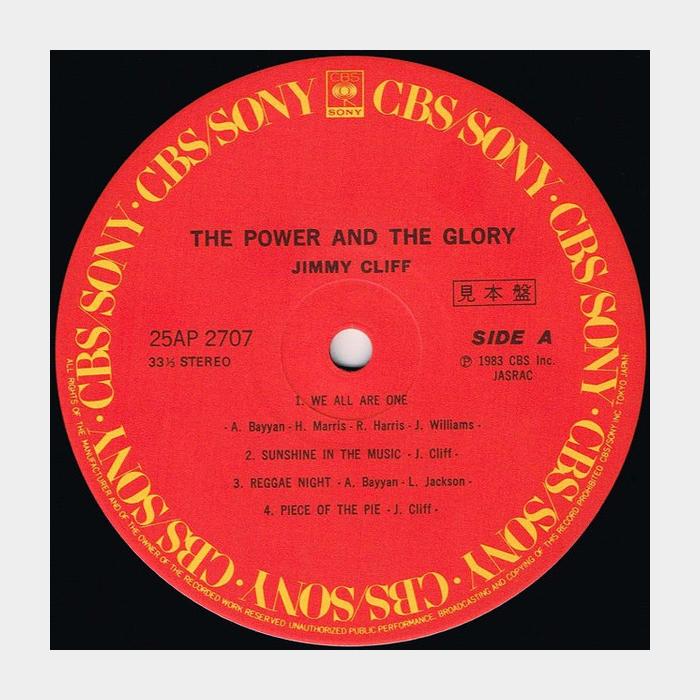 Jimmy Cliff - The Power And The Glory (ex+/ex+)