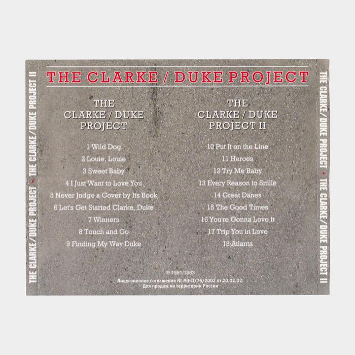 CD The Clarke - Duke Project/Duke Project II