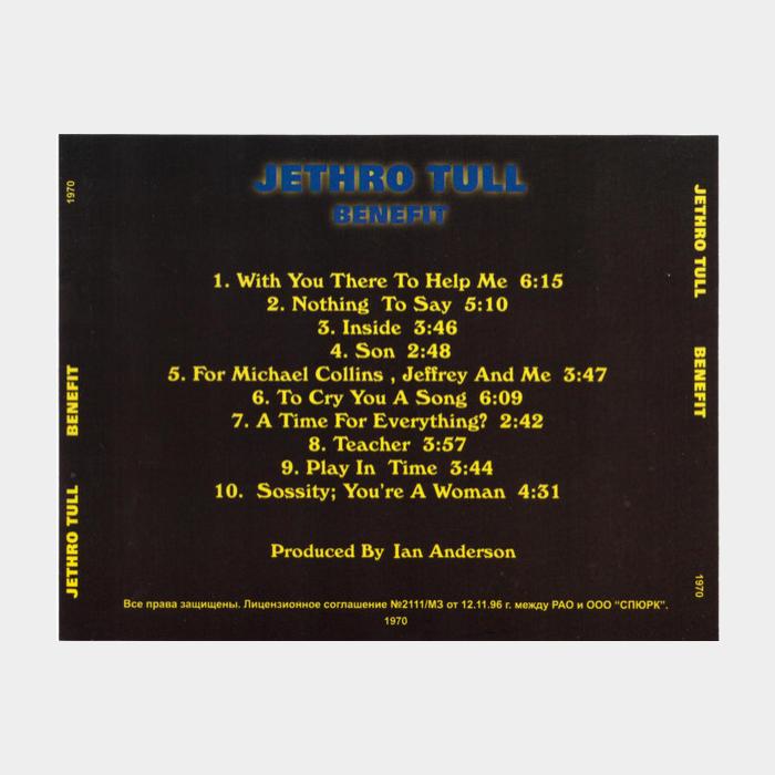 CD Jethro Tull - Benefit