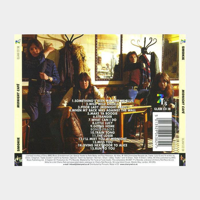 CD Smokie - Midnight Cafe