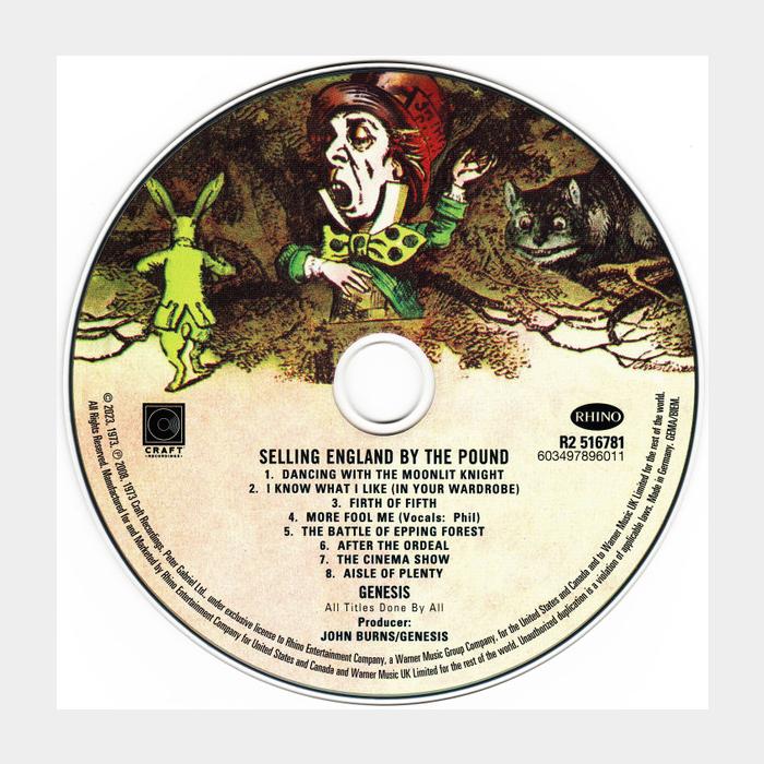 CD Genesis - Selling England By The Pound