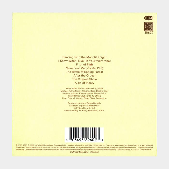 CD Genesis - Selling England By The Pound