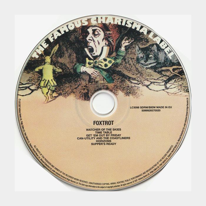 CD Genesis - Foxtrot