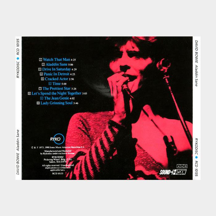 CD David Bowie - Aladdin Sane