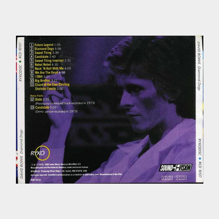 CD David Bowie - Diamond Dogs