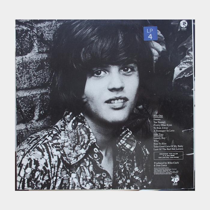 Donny Osmond - Too Young (ex+/ex+)