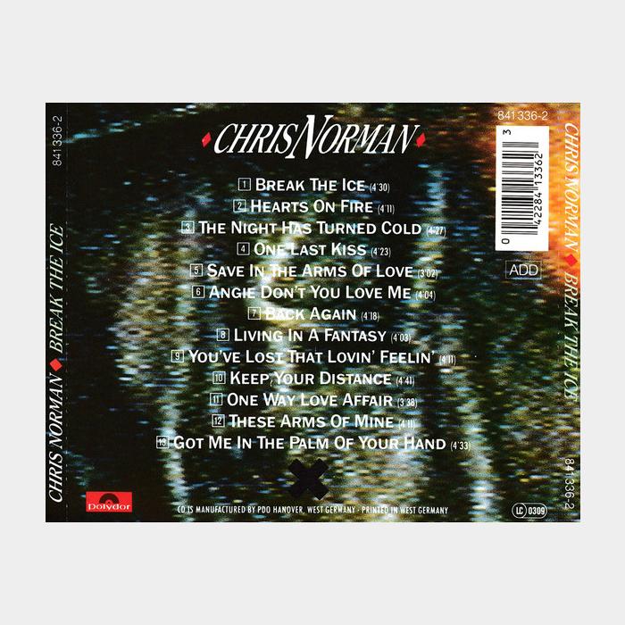 CD Chris Norman - Break The Ice