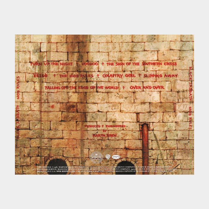 CD Black Sabbath - Mob Rules (little scratch)