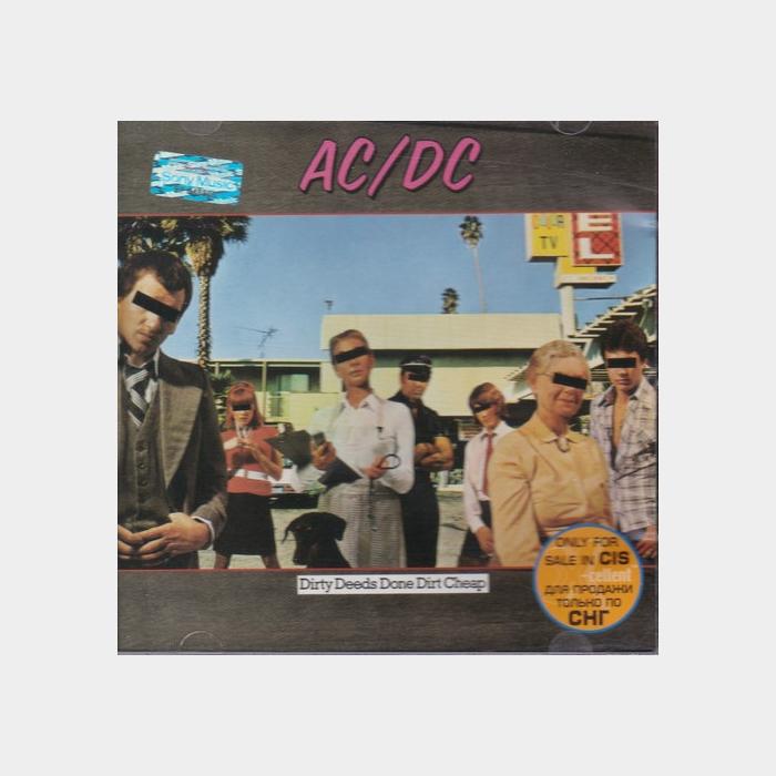 CD AC/DC - Dirty Deeds Done Dirt Cheap