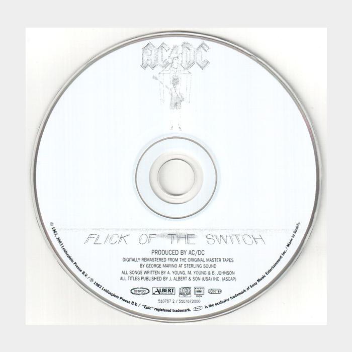 CD AC/DC - Flick Of The Switch