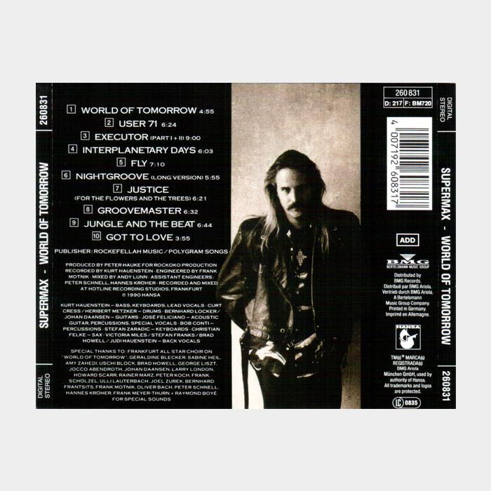 CD Supermax - World Of Tomorrow