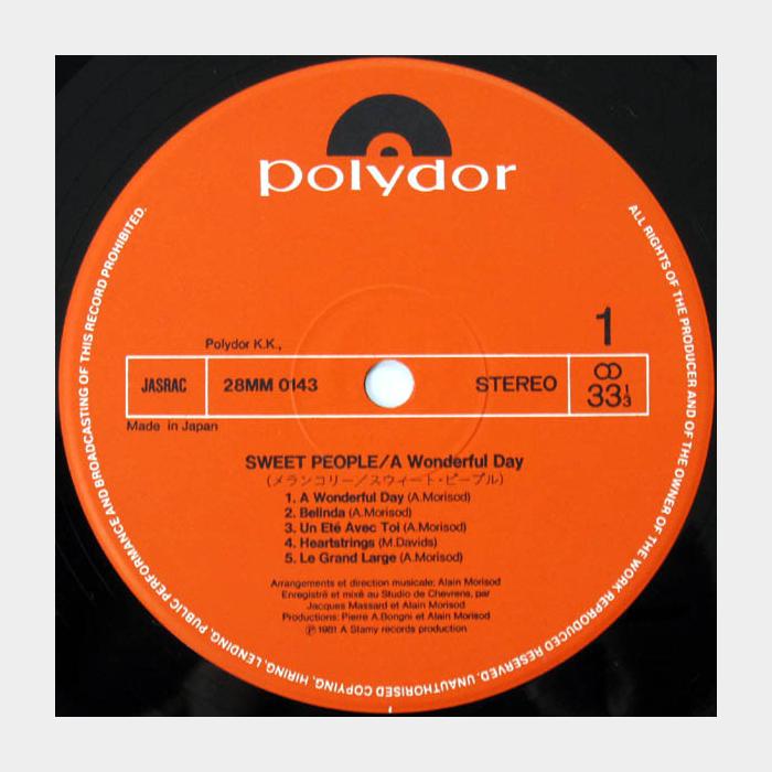 Sweet People - A Wonderful Day (ex+/ex+, obi)