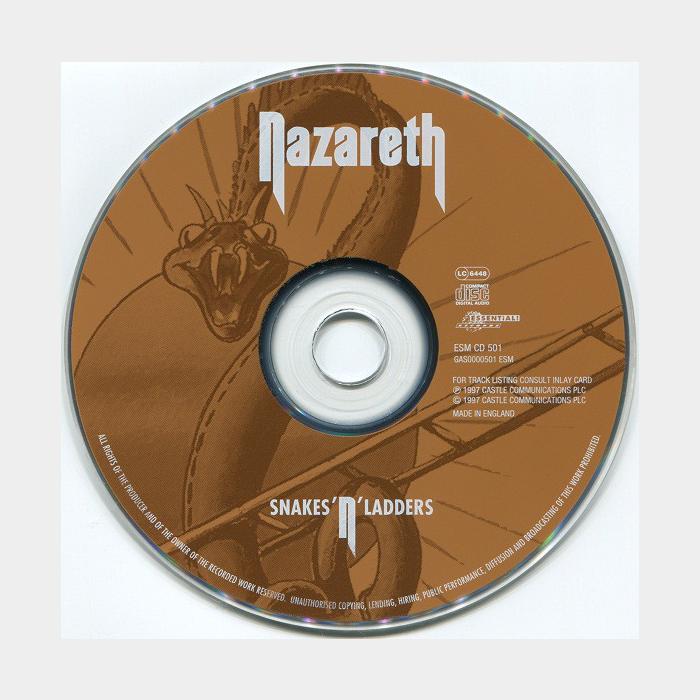 CD Nazareth - Snakes'N'Ladders