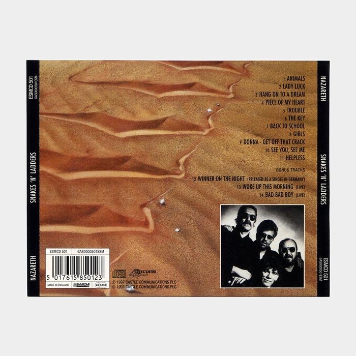 CD Nazareth - Snakes'N'Ladders