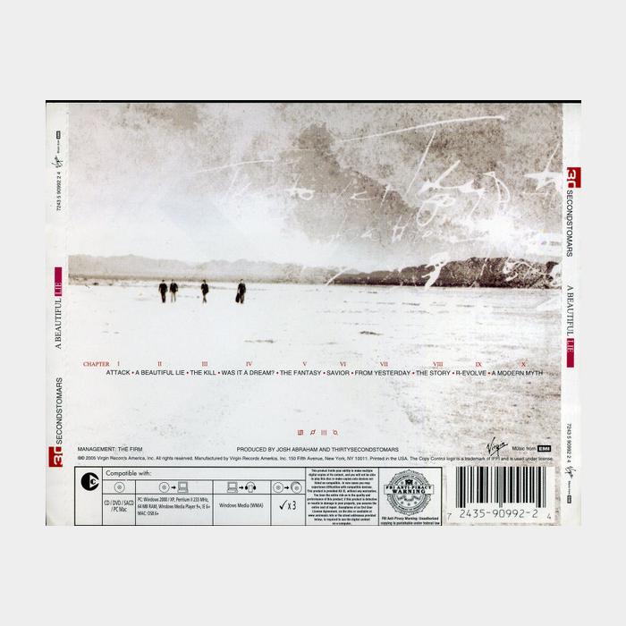 CD 30 Seconds To Mars - A Beautiful Lie