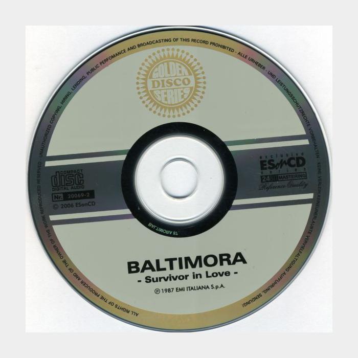 CD Baltimora - Survivor In Love
