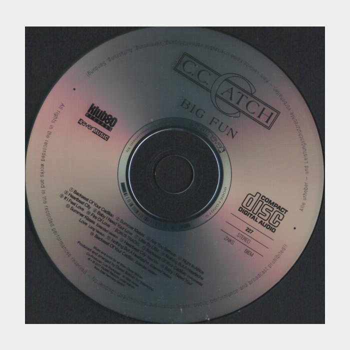 CD C.C.Catch - Big Fun