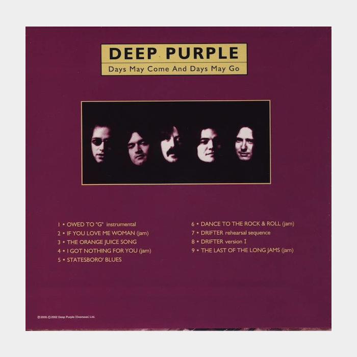 MV Deep Purple - Days May Come And Days May Go