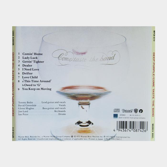 CD Deep Purple - Come Taste The Band