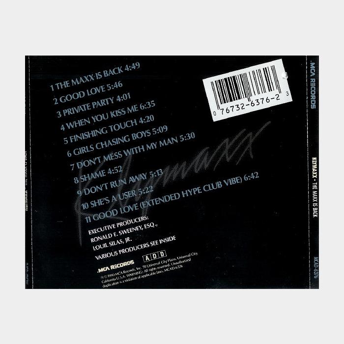 CD Klymaxx - The Maxx Is Back (ex+/ex)