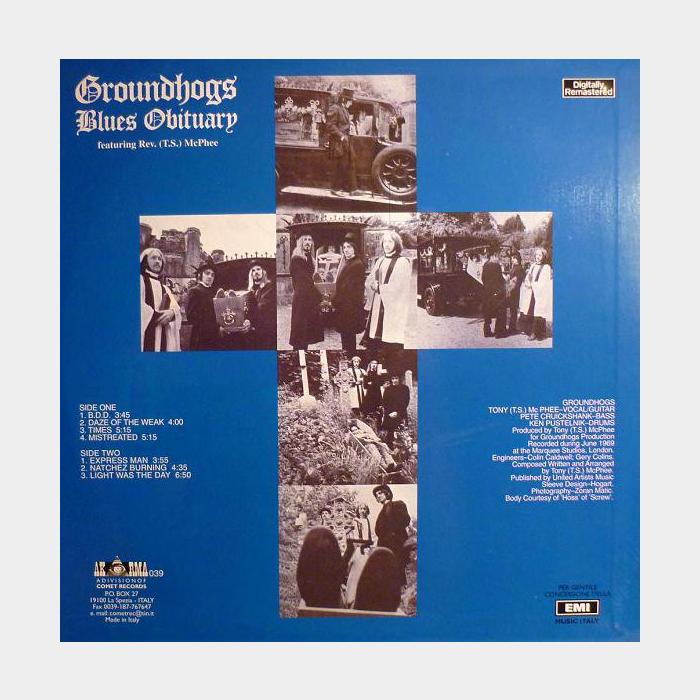 Groundhogs - Blues Obituary (ex+/ex+)