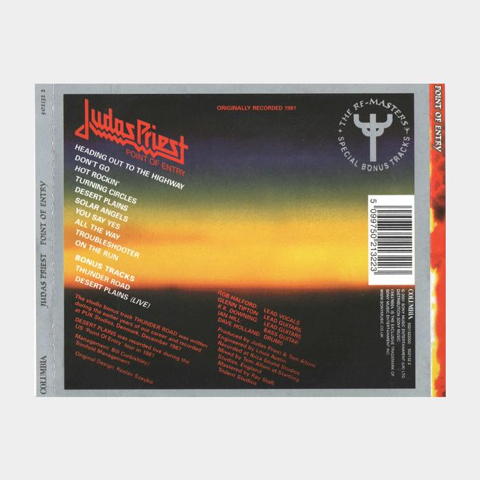 CD Judas Priest - Point Of Entry