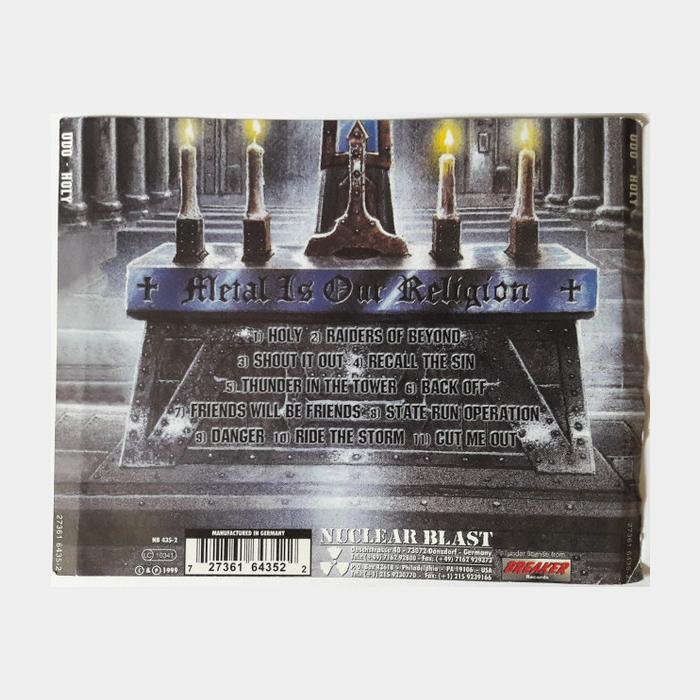 CD U.D.O. - Holy
