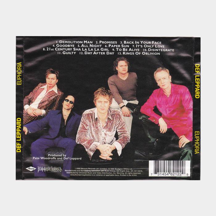 CD Def Leppard - Euphoria