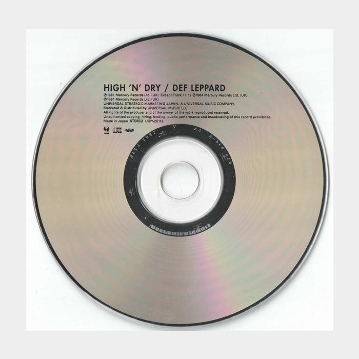 CD Def Leppard - High 'n' Dry
