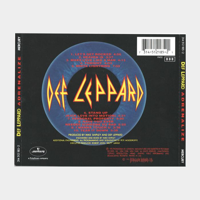 CD Def Leppard - Adrenalize