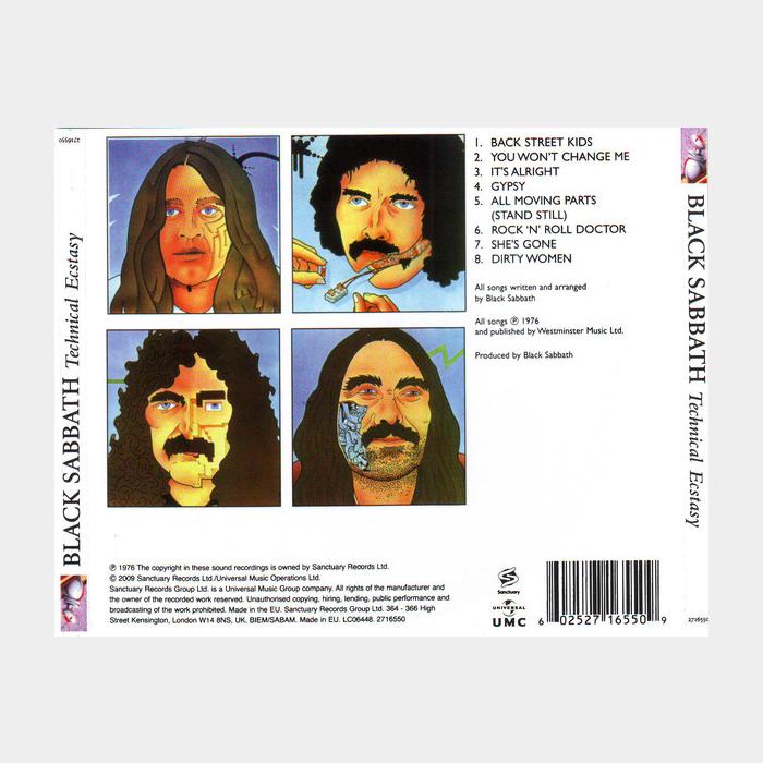 CD Black Sabbath - Technical Ecstasy