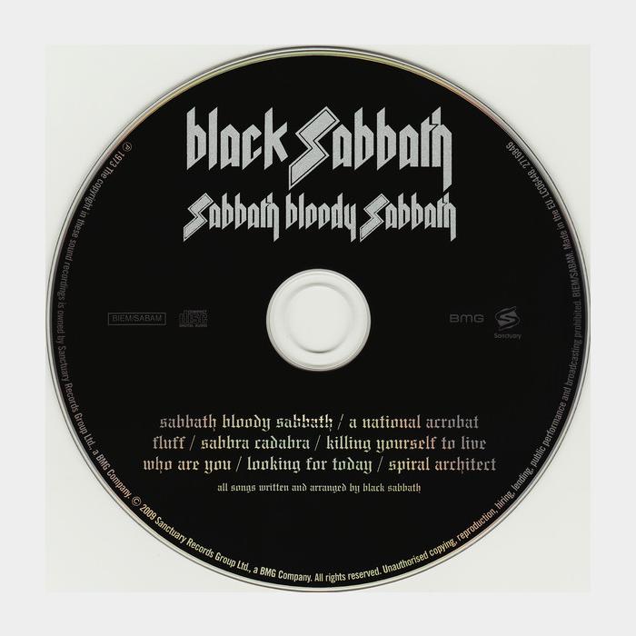CD Black Sabbath - Sabbath Bloody Sabbath