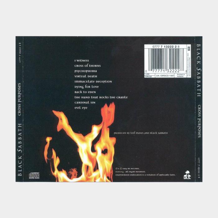 CD Black Sabbath - Cross Purposes