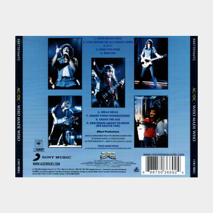 CD AC/DC - Who Made Who