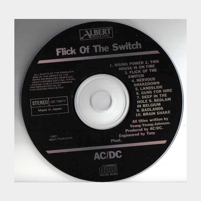 CD AC/DC - Flick Of The Switch